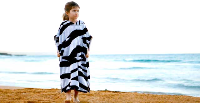 Kids Poncho Cover Up